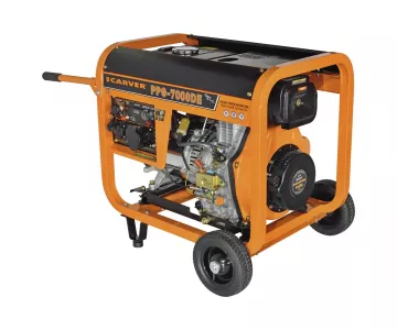 Генератор дизельный Carver PPG - 7000DE (LT-186FA)
