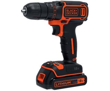 Дрель-шуруповерт Black & Decker BDCDD186KB-QW