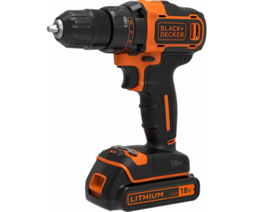 Дрель-шуруповерт Black & Decker BDCDD186K1B-QW