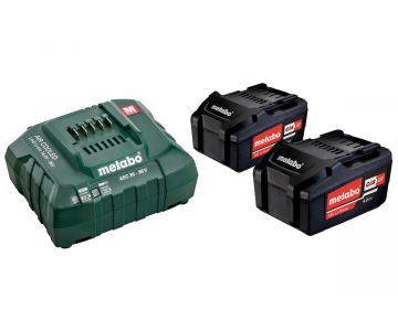 Базовый комплект Metabo Basic-Set 4.0 (2 х 4.0 Ач / 18 В+ЗУ ASC 30-36)