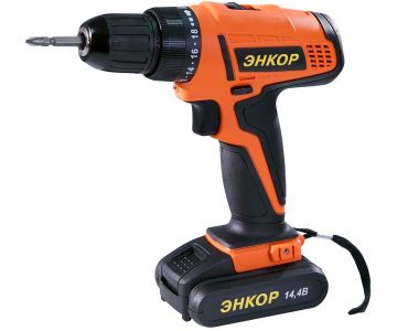 Шуруповерт Энкор ДША-2 14.4ЭР/10Л