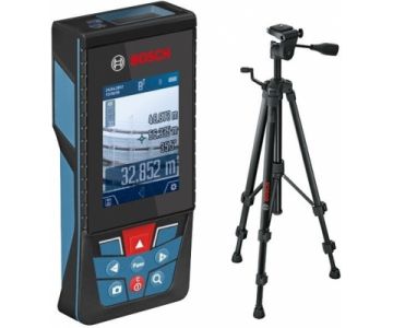 Дальномер Bosch GLM 120 C + штатив BT 150 Professional