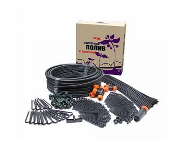 Система капельного полива Цикл Жук от водопровода на 60 растений