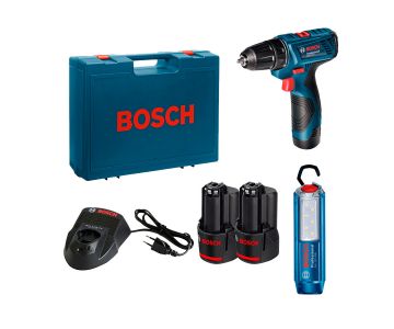 Дрель-шуруповёрт Bosch GSR 120-LI + GLI 12V-300 Professional (06019F7005)