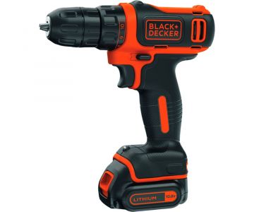 Дрель-шуруповерт Black & Decker BDCDD12KB-XK