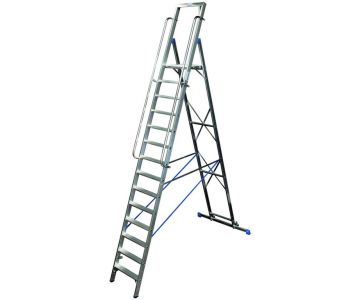 Стремянка Krause Stabilo 12 ступеней (127822)