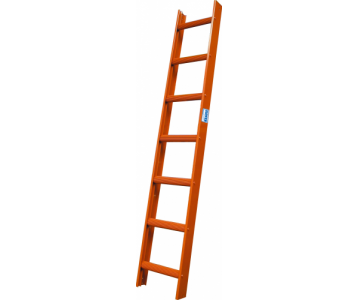 Лестница для крыши Krause 7 ступеней (804679) красная