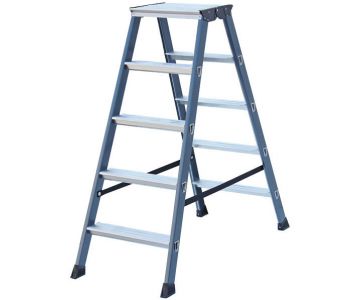 Стремянка Krause Sepro D 2x5 ступеней (125828)