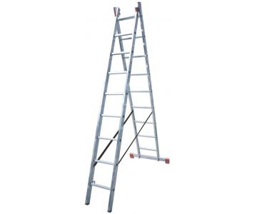 Лестница-стремянка Krause Dubilo 2x9 ступеней (129475)
