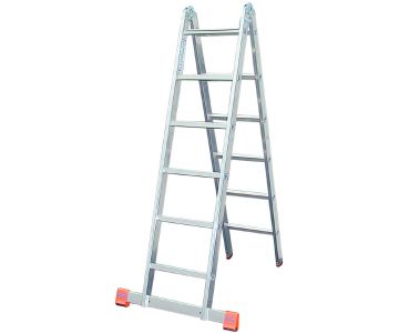 Лестница-стремянка Krause TriMatic 2x6 ступеней (129901)