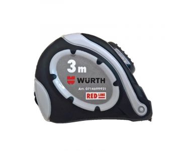 Рулетка Wurth Red Line 5м/16мм