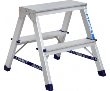 Двухсторонняя стремянка Алюмет AD7202