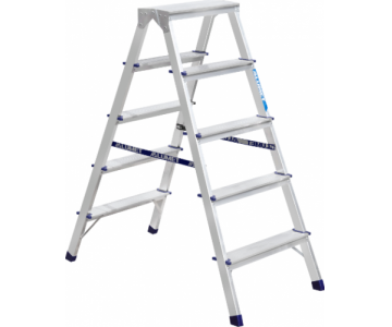 Двухсторонняя стремянка Алюмет AD7205