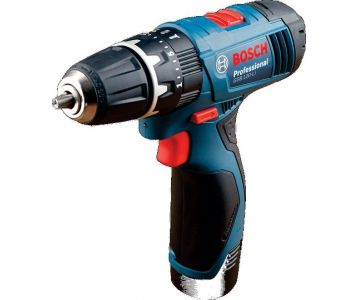 Дрель-шуруповерт Bosch GSR 120-Li + набор сверл и бит (06019G8000)