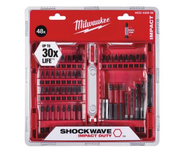Набор бит и сверл Milwaukee Shockwave (48 шт.) (4932430906)