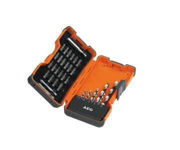Набор сверл и бит AEG Power HSS-G (35 шт.)