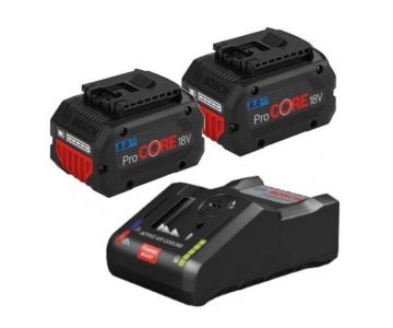 Набор: аккумулятор Bosch ProCore 18V 2 шт. + зарядное устройство GAL 18V-160 C (1600A016GP)