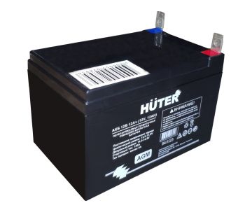 Аккумуляторная батарея Huter АКБ 12В 12Ач