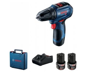 Дрель-шуруповерт Bosch GSR 12V-30 Professional с 2 АКБ (06019G9000)