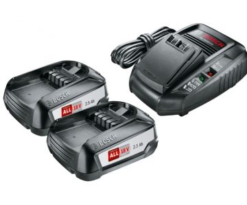 Комплект аккумулятор Bosch PBA 18V 2.5 Ah (1600A011LD)
