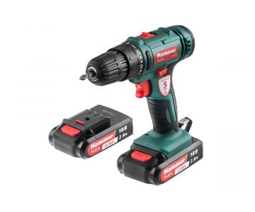 Дрель-шуруповёрт Hammer Flex ACD18BS