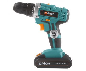 Дрель-шуруповерт Bort BAB-24Ux2Li-FDK
