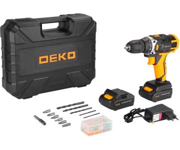 Дрель-шуруповерт Deko DKCD12FU-Li SET 63-2