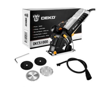 Пила циркулярная Deko DKCS1000