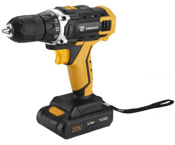 Дрель-шуруповерт Deko DKCD20FU-Li