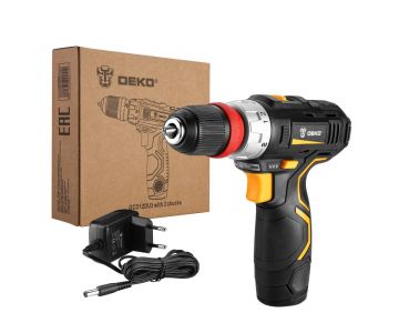 Дрель-шуруповерт Deko GCD12DU3 (removable chuck)