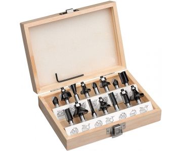 Набор фрез KWB 15 шт.