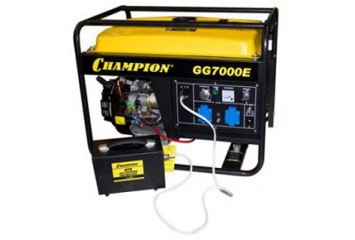 Бензиновый генератор Champion GG7000E ATS