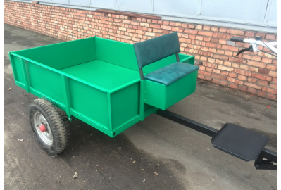 Тележка мотоблочная ТМ-650 на рессорах