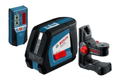 Нивелир Bosch GLL2-50+ универсальный держатель BM1+ лазерный приемник LR2 (0601063103)