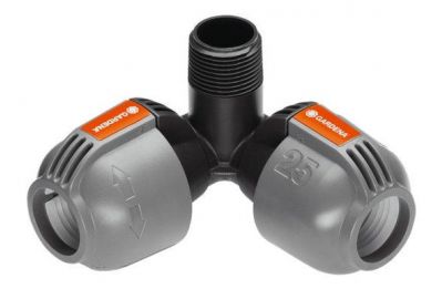 Соединитель L-образный 25 мм x 3/4” Gardena (02783-20)