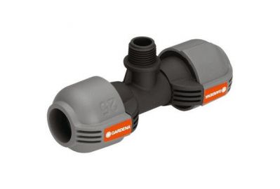 Соединитель T-образный 25мм x 1/2” Gardena (02786-20)