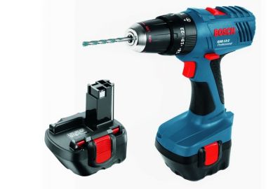 Ударная дрель Bosch GSB 12-2 (2 ак.,1.5 A/ч,чемодан) (06019A7500)