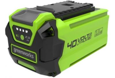 Аккумулятор GreenWorks 40В 2Ач Li-Ion G40USB2 (2939407)