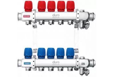 Коллектор Duro System с регулирующими клапанами E-D/S-RN-ZR-3