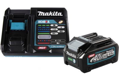 Аккумулятор с зарядным устройством Makita DC40RA + BL4040 (191J67-0)