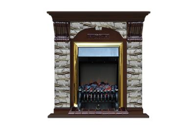 Каминокомплект Glenrich Арочный Fobos Brass