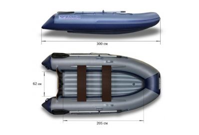 Лодка надувная Флагман 300