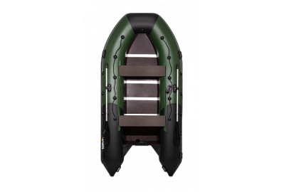 Надувная лодка Ривьера Максима 3600 СК зелёный/черный