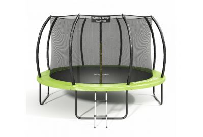 Батут Atlas Sport 374 см (12ft) Master зеленый