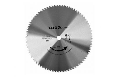 Диск пильный по дереву Yato YT-60872
