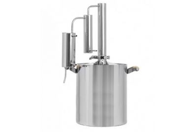 Домашний дистиллятор «Уральский самовар» 20 л (двойной сухопарник)
