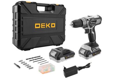 Дрель-шуруповерт Deko DKCD20 Black Edition SET 3
