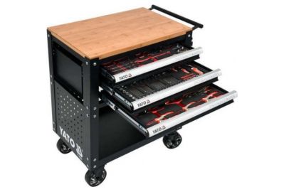 Тележка инструментальная с инструментом Yato YT-55280 (162 пр.)