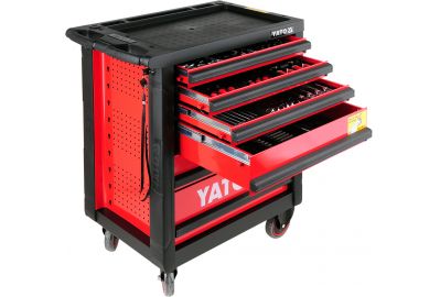 Тележка инструментальная с инструментом Yato YT-5530 (177 пр.)