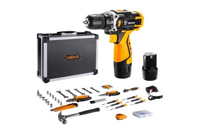 Дрель-шуруповерт Deko DKCD12FU-Li Premium SET 131